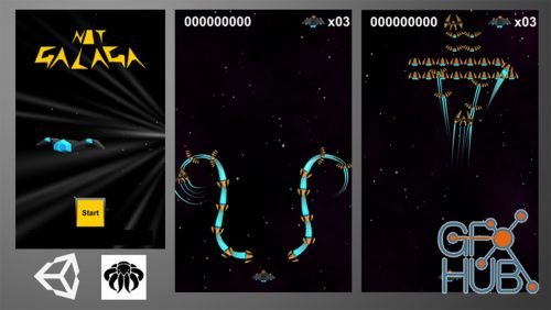 Skillshare – Unity Game Tutorial: Galaga 3D