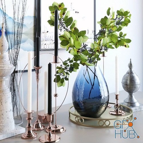 Decorative set of 5