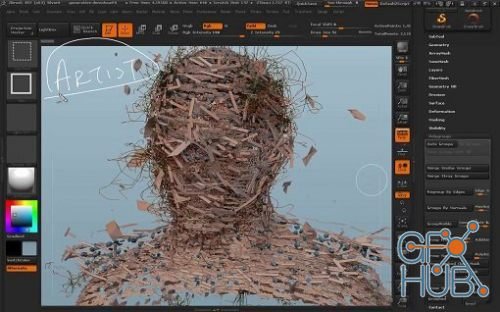 Skillshare – Introduction To Sculpting In ZBrush