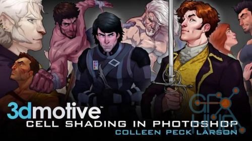 3DMotive – 2D Cell Shading in Photoshop (ENG/RUS)
