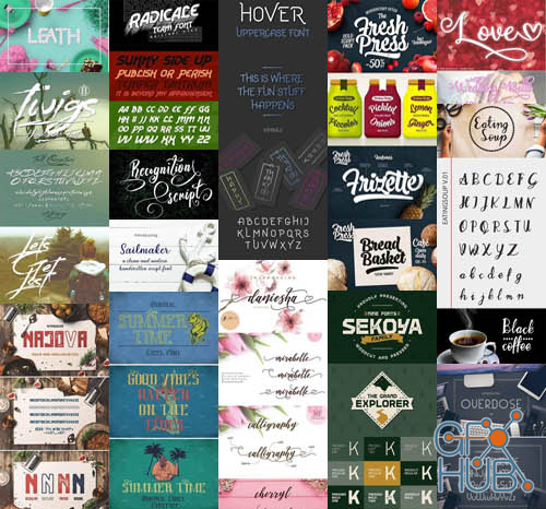 Awesome Mega Fonts Collection - Worth $$ 3,000 $$