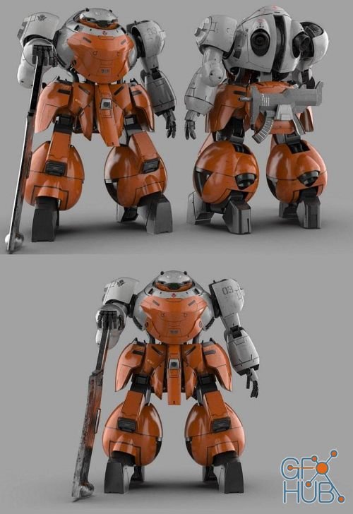 UGY-R41 Landman Rodi FanArt PBR