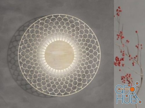 Wall lamp Rosa Rosa Rosas