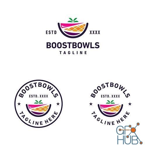 Boosbowls, Patriot and Coffee Bages Logo Set (EPS)