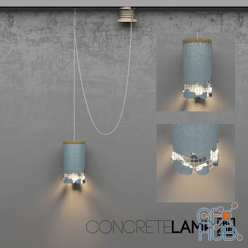Ubi Kubi Concreate Lamp