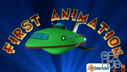 Skillshare – Make Your First Simple 3D Animation with Blender 2.8 using the the ship from Futurama.