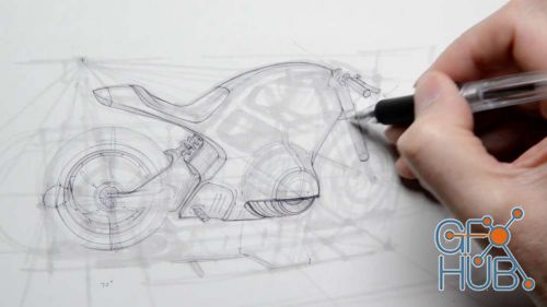 Gumroad – Motor Cycle Design Fundamentals 2 by Scott Robertson