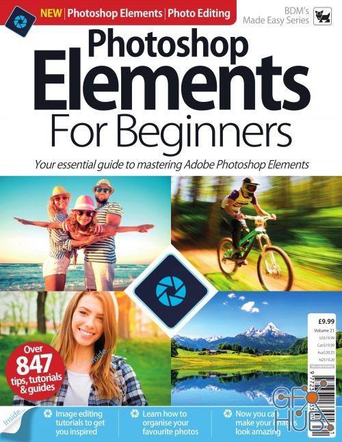 Photoshop Elements for Beginners – Volume 21, 2019 (PDF)