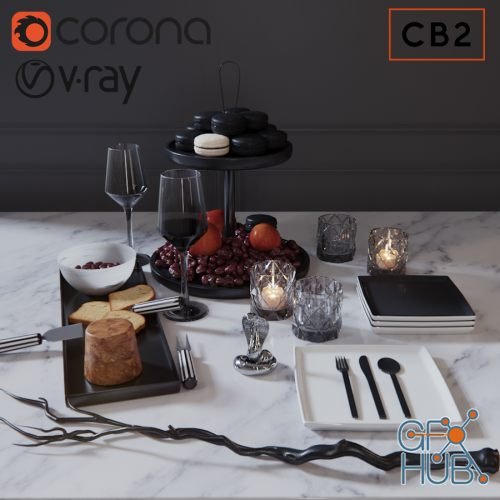 CB2 halloween (Vray, Corona)