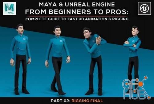 Skillshare – Maya and Unreal Engine | Complete Guide to Fast 3D Animation and Rigging | Part 02: Rigging Final