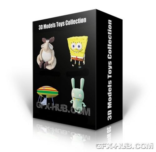 3DDD/3DSky Toys – PRO 3D-models Collection