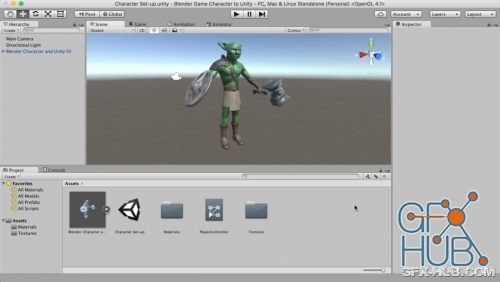 Blender101 – Blender 361: Blender Character to Unity