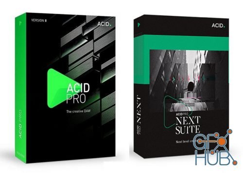 MAGIX ACID Pro 9.0.3.26 & MAGIX ACID Pro Next Suite 1.0.3.26 Win