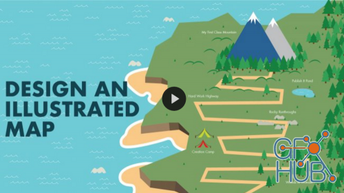 Skillshare – Design an Illustrated Map in Adobe Illustrator with Andrew Brooks