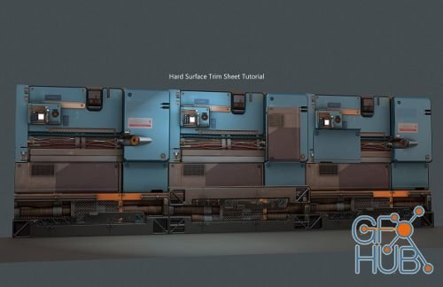 ArtStation – Hard Surface Trim Sheet Tutorial by Tyler Smith