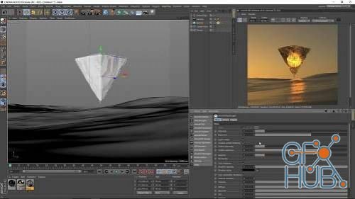 Skillshare – Creating Crystal Disperse Scene In Cinema 4D and Arnold Renderer