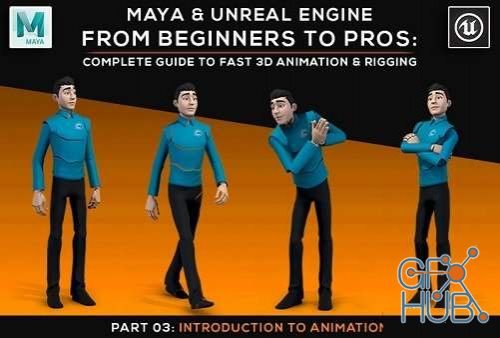 Skillshare – Maya and Unreal Engine | Complete Guide to Fast 3D Animation and Rigging | Part 03: Walk Lower Body