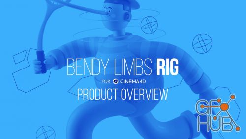 Eye for Design – Bendy Limbs Rig for Cinema 4D