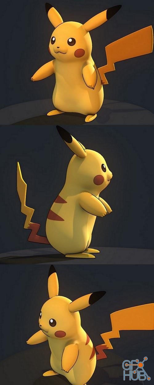 Pikachu Original (MAX | FBX | OBJ)