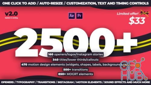 Videohive – Trendy Motion Graphics Package