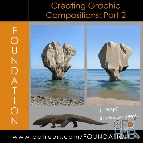 Gumroad – Foundation Patreon – Creating Graphic Compositions Part 2 – Color