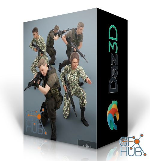 Daz 3D, Poser Bundle 1 October 2019