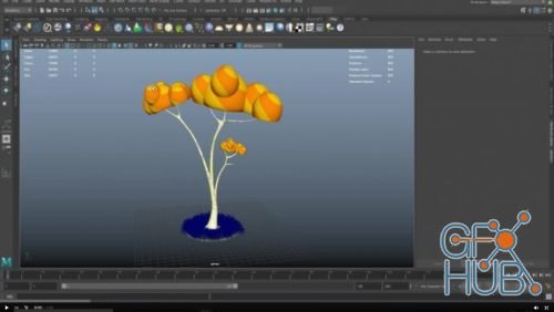 Skillshare – Modelling a stylized tree in Maya