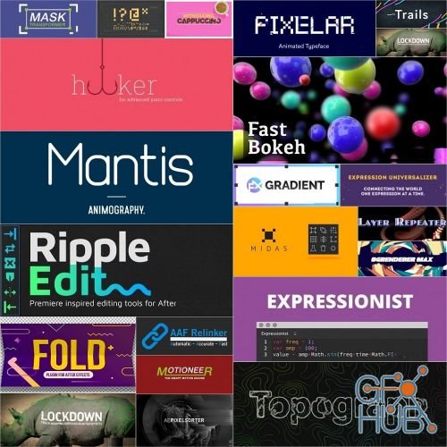 After Effects Scripts & Plugins Bundle 1 October 2019