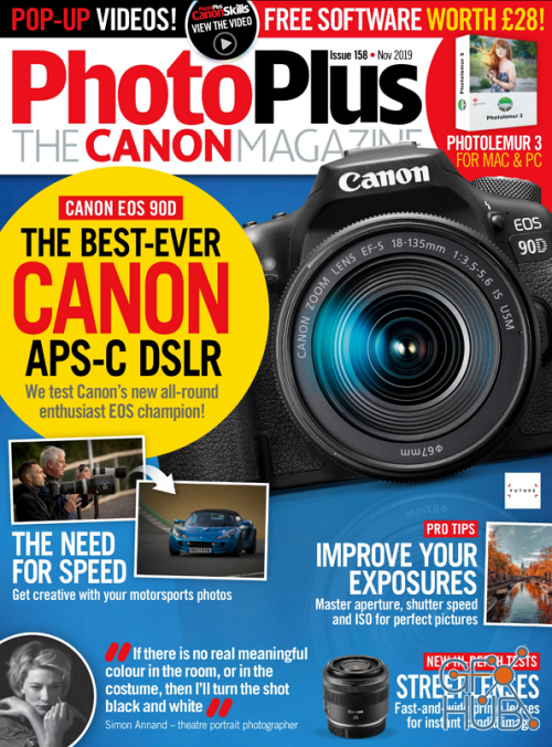 PhotoPlus: The Canon Magazine - Issue 158, November 2019