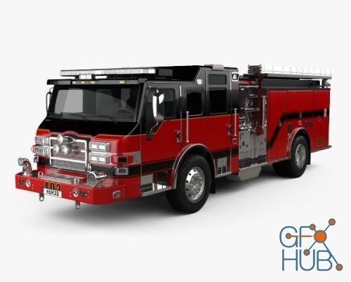 Pierce E402 Pumper Fire Truck 2014