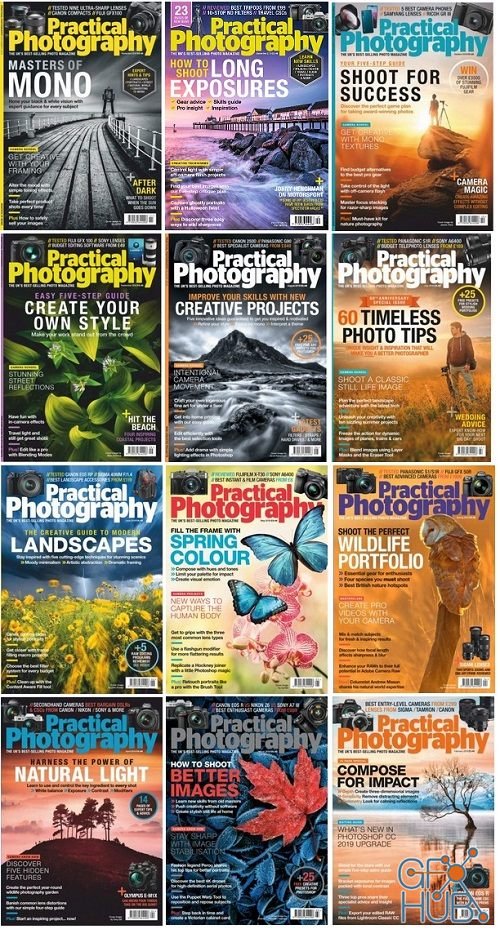 Practical Photography - Full Year Issues Collection 2019