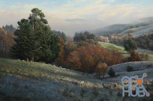 Andrew Tischler – Oil Painting Tutorial – Winter Landscape