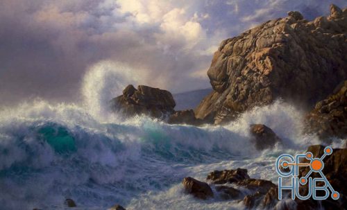 Andrew Tischler – Oil Painting Techniques – The Southwest Seascape Tutorial
