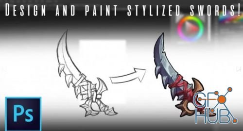 Skillshare – Design and Paint Stylized Swords