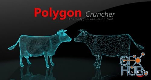 Mootools Polygon Cruncher v12.25 (for 3ds Max, Maya & SketchUp) Win