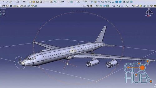 Skillshare – Modeling Full Body Of an Airplane in CATIA