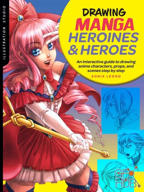 Illustration Studio – Drawing Manga Heroines and Heroes (Illustration Studio) EPUB