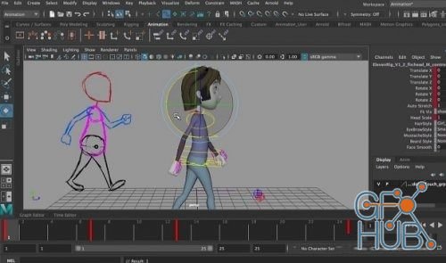 Skillshare – Walk Cycle Animation in Maya – Beginner Level