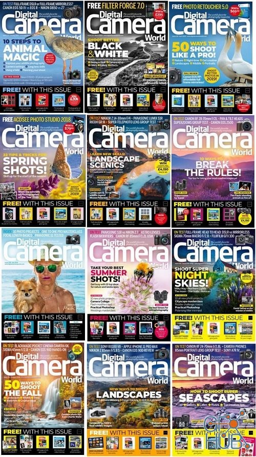 Digital Camera World - 2019 Full Year Collection Issues