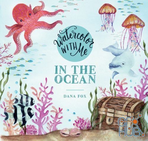 Watercolor with Me – In the Ocean (EPUB)