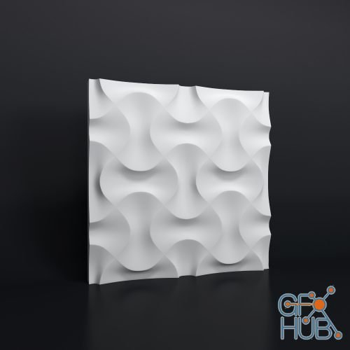3d panel Multiple crossing (max, fbx)