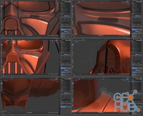 Skillshare – Blender 2.8 – Darth Vader 3D Character Creation