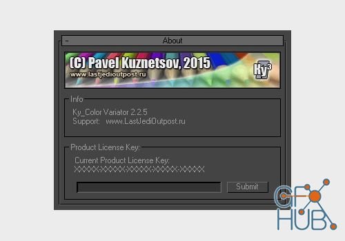 Ky ColorVariator v2.4 3ds Max 2017 to 2020 Win