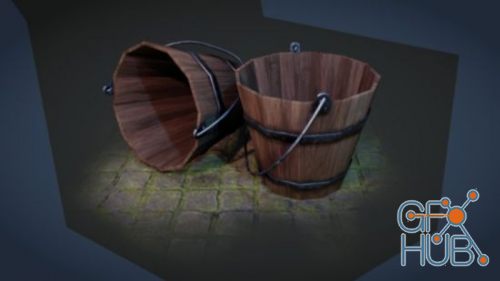 Udemy – How to Create a Wooden Bucket Prop with Blender 2.8