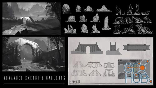ArtStation – Environment Design – Advanced Sketching with Grady Frederick