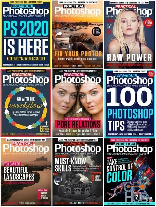 Practical Photoshop - 2019 Full Year Issues Collection