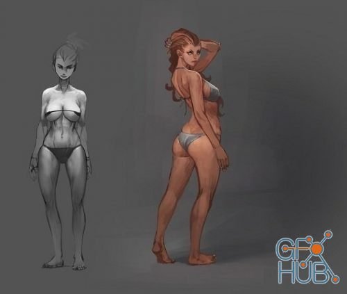 Cubebrush – Simple Female Anatomy