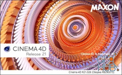 Maxon CINEMA 4D Studio R21.115 Win/Mac x64