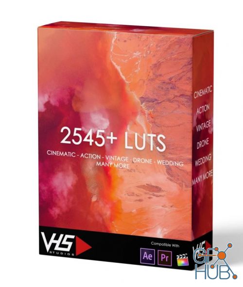 VHS STUDIO – VHS® 2545+ Luts Package (Win/Mac)