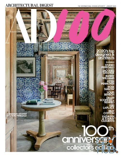 Architectural Digest USA – January 2020 (True PDF)